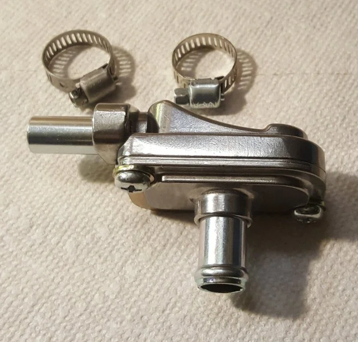 Norton Mk3 crankcase reed valve -June 2019