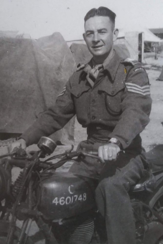 WWII Canadian Dispatch riders