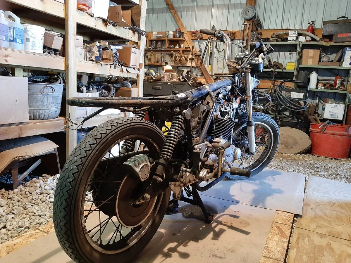 1975 Commando 850 restoration