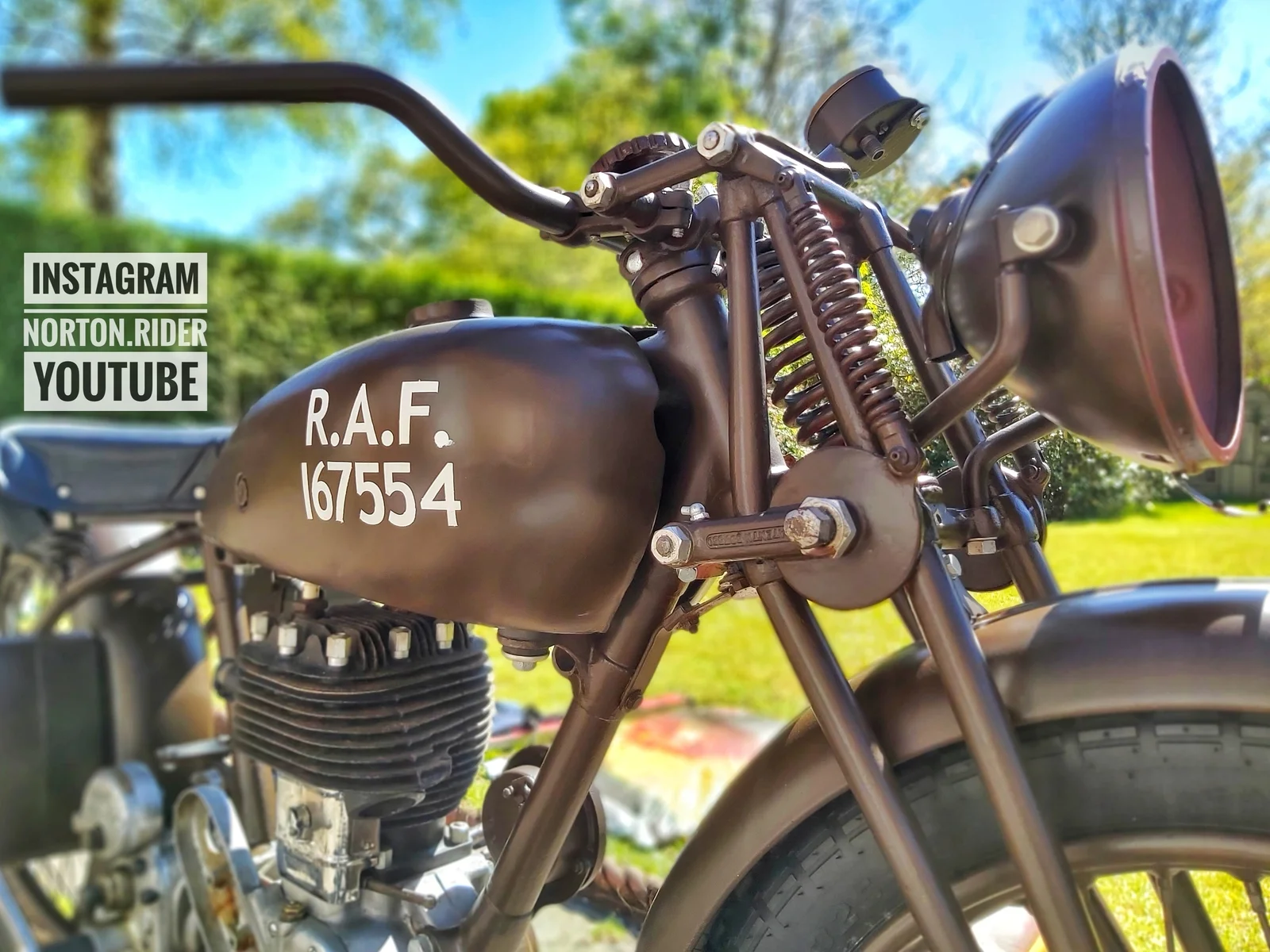 Rescuing my WD WW2 Norton 16H