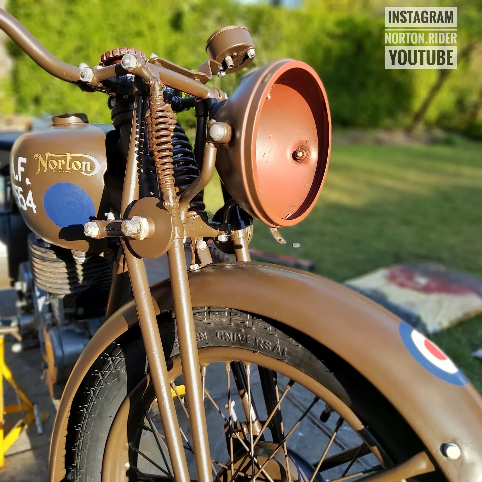 Rescuing my WD WW2 Norton 16H