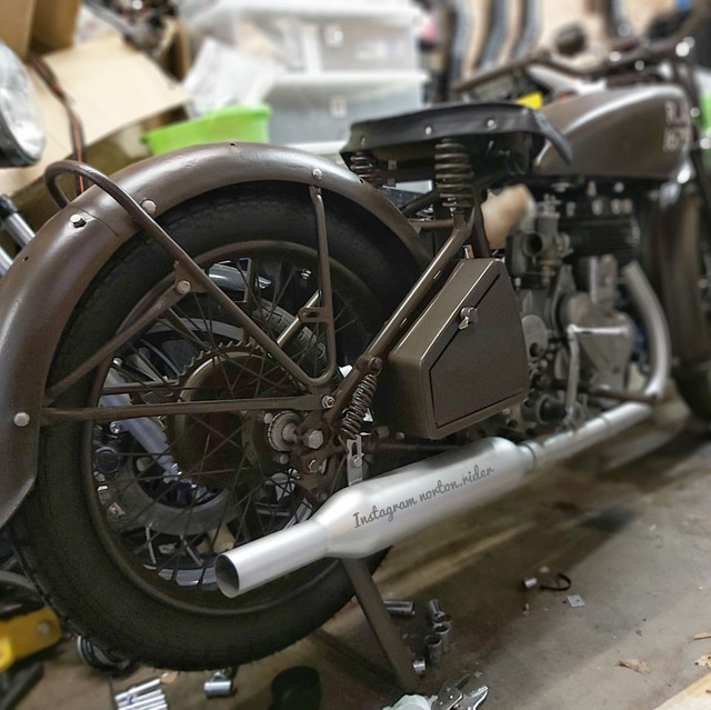Rescuing my WD WW2 Norton 16H