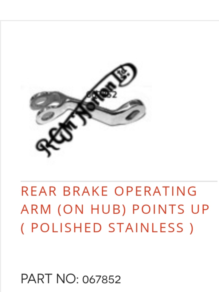 Rear Brake Arm