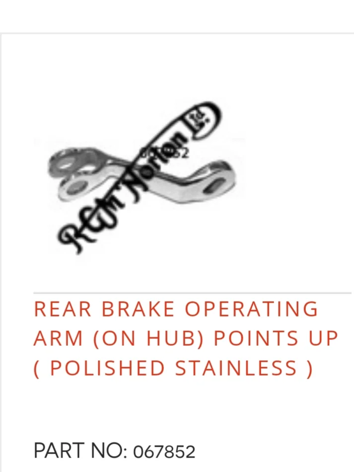 Rear Brake Arm