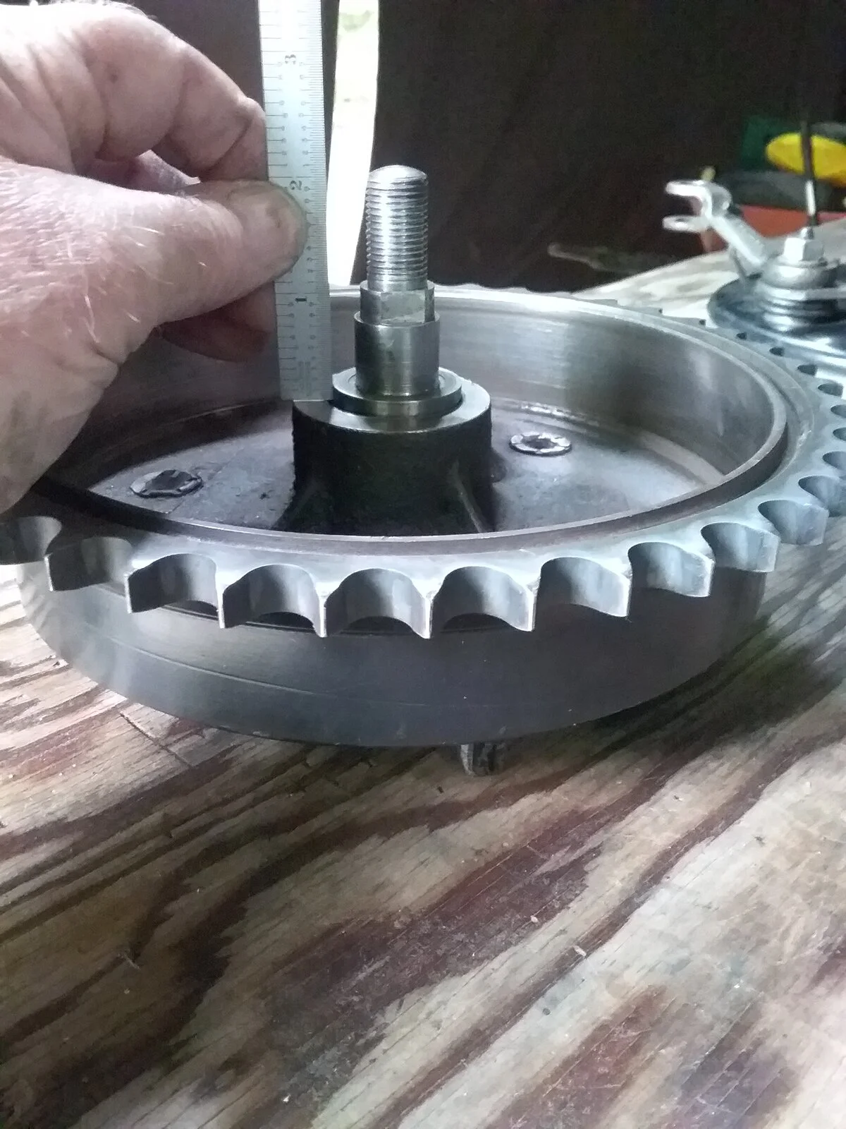 Rubber cushion drive slop