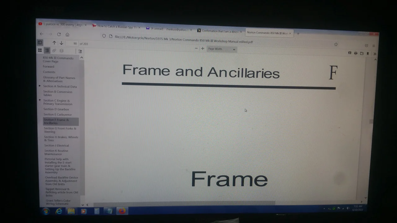 850 MkIII Shop Manual & Parts Catalog Errors (2017)