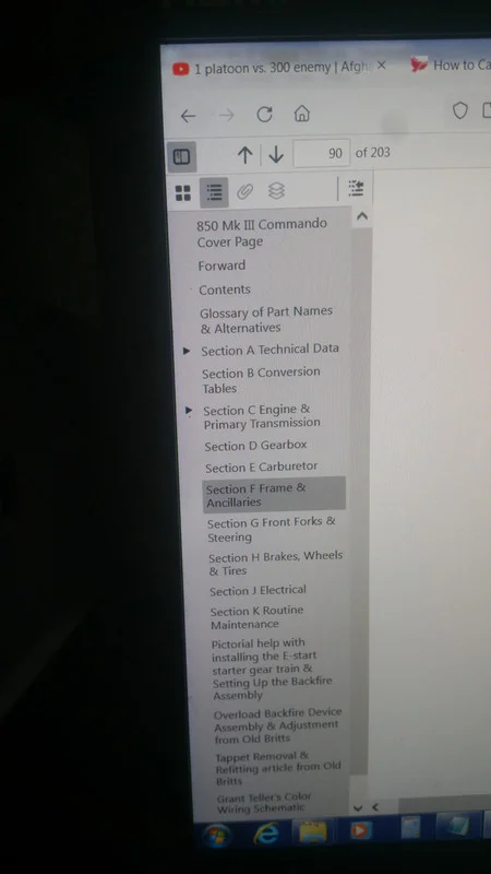 850 MkIII Shop Manual & Parts Catalog Errors (2017)