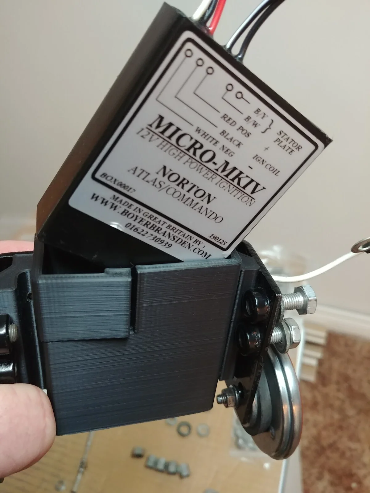 Boyer Transistor Box - Mounting