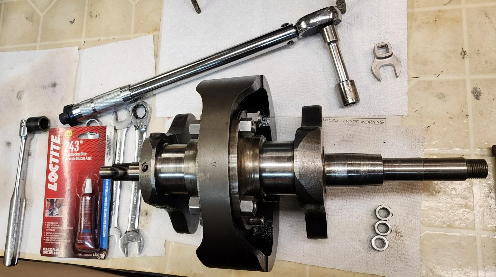 Norton Crank reassembly torque procedure | Access Norton