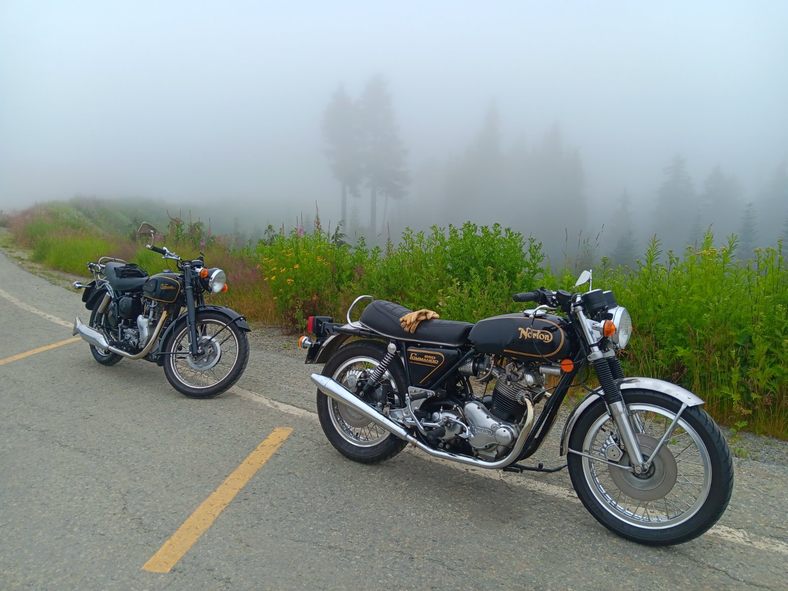 1973 Norton Commando 750 rear tire