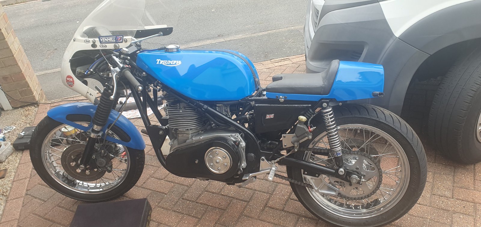 Rob North road/race T150 sort out