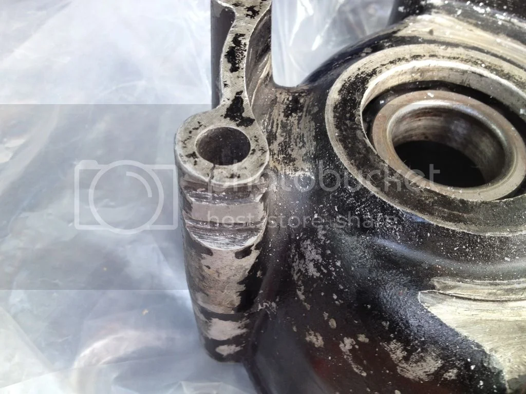 Crankcase repair (53 Vincent restoration)