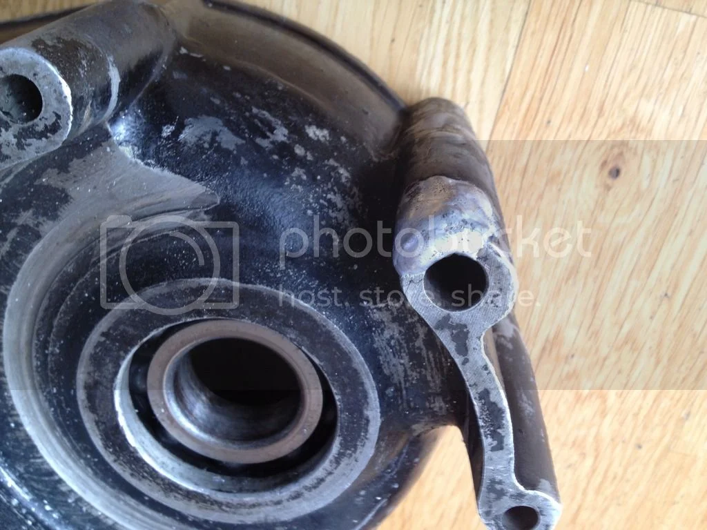 Crankcase repair (53 Vincent restoration)