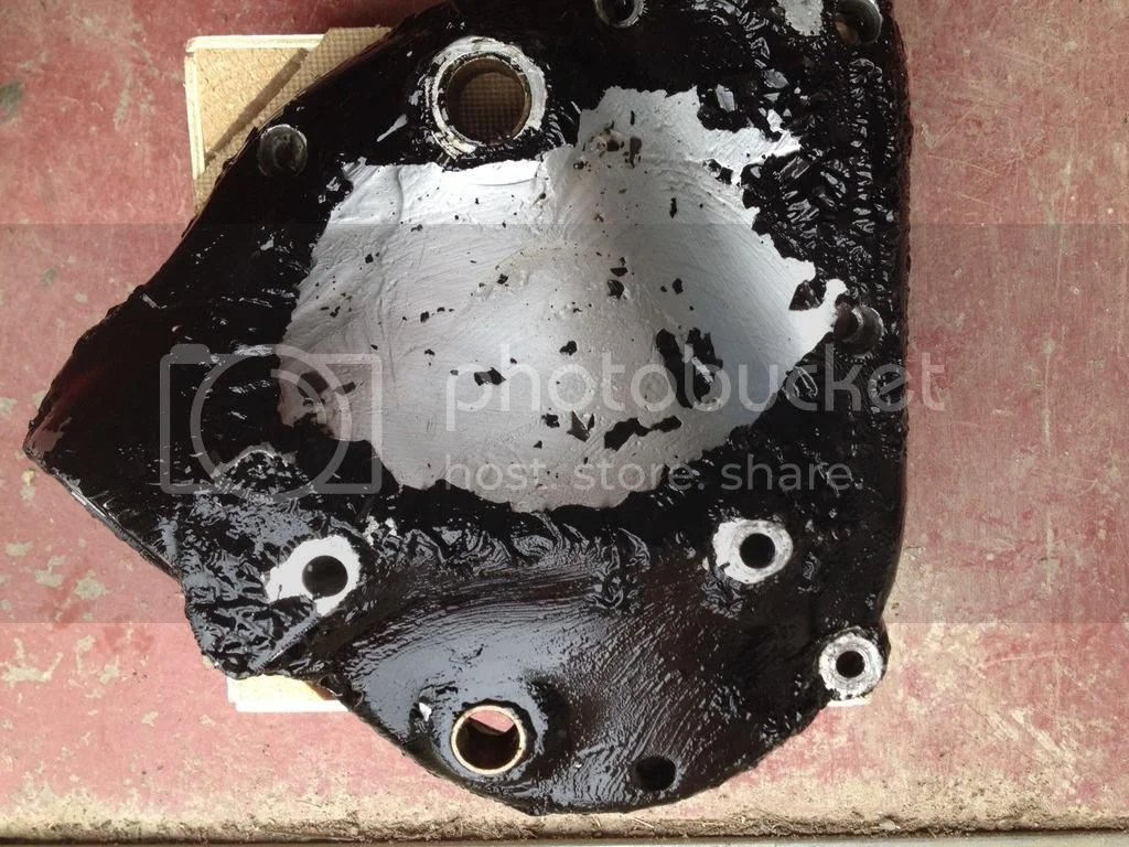 Crankcase repair (53 Vincent restoration)