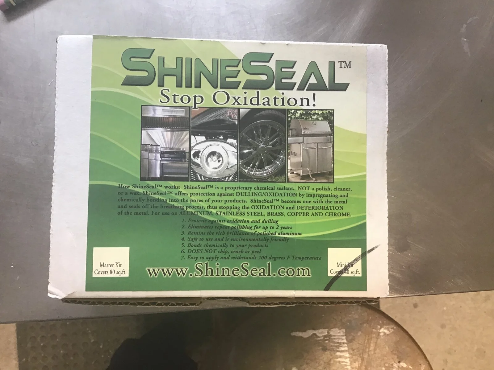 Clear Coat over a polished Aluminum Tank