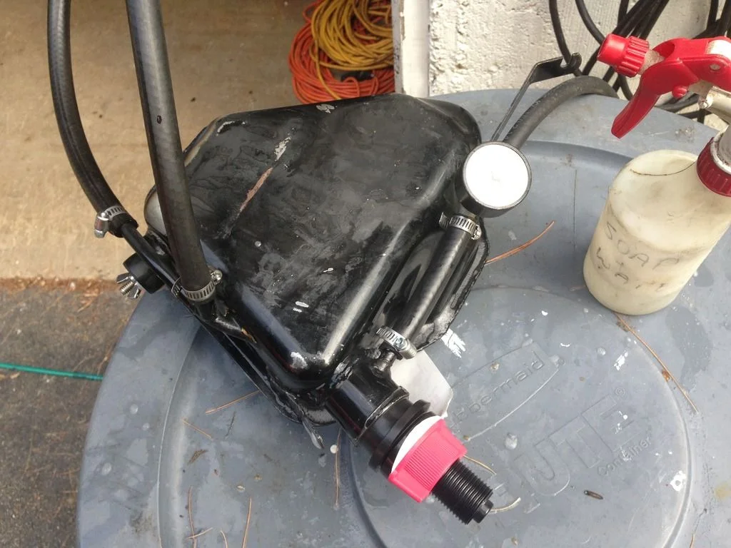 Oil tank repairs... let's see 'em