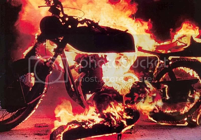 Carrying a fire extinguisher