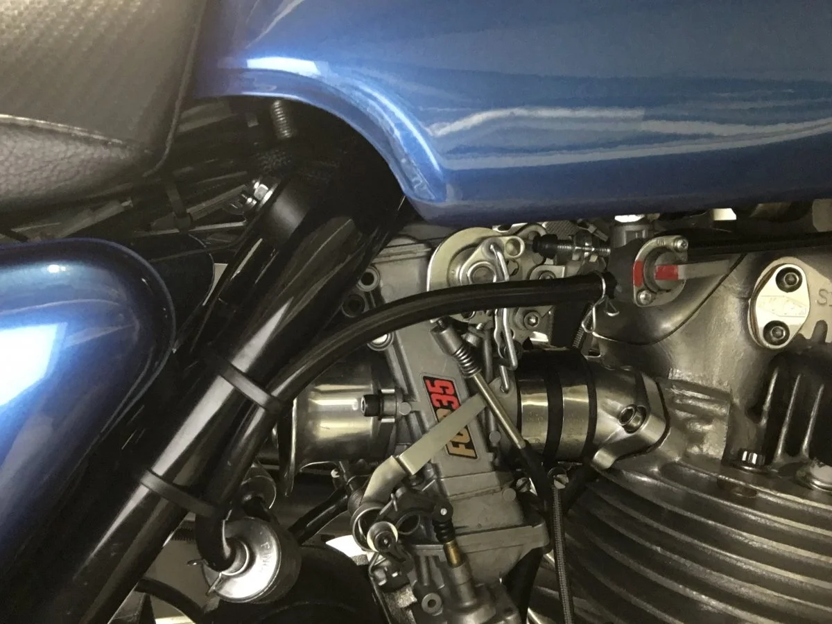 keihin 35mm FCR carb body constraints