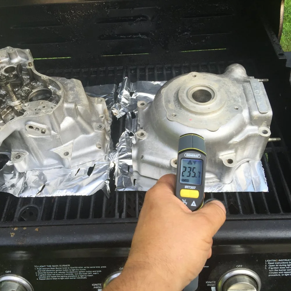 Changing crank main bearings