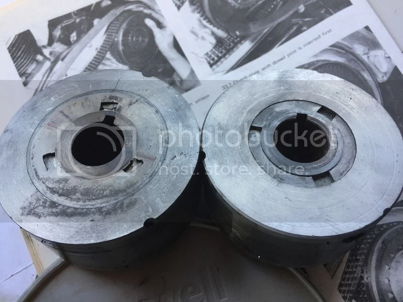 cracked rotor, Belleville washers, and upgrade questions