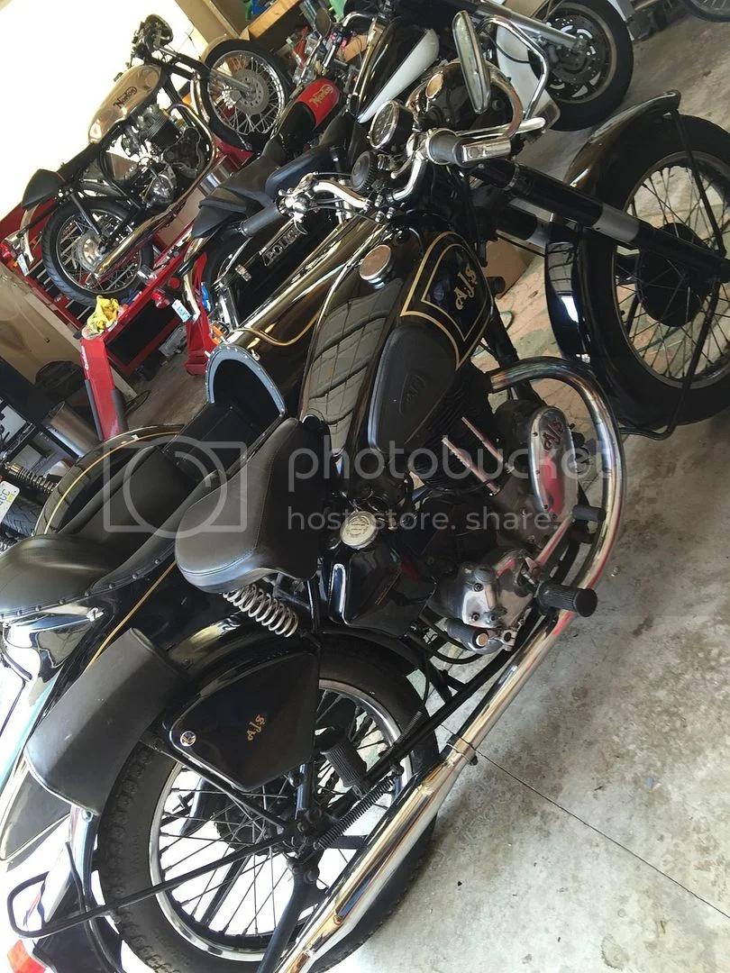 New to me: 1948 M18 and 1949 M18 with Sidecar