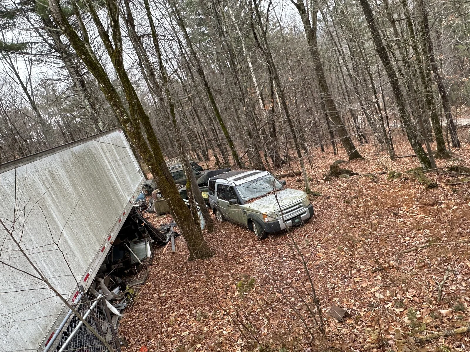 Where old Land Rovers go to die. And some are reborn.