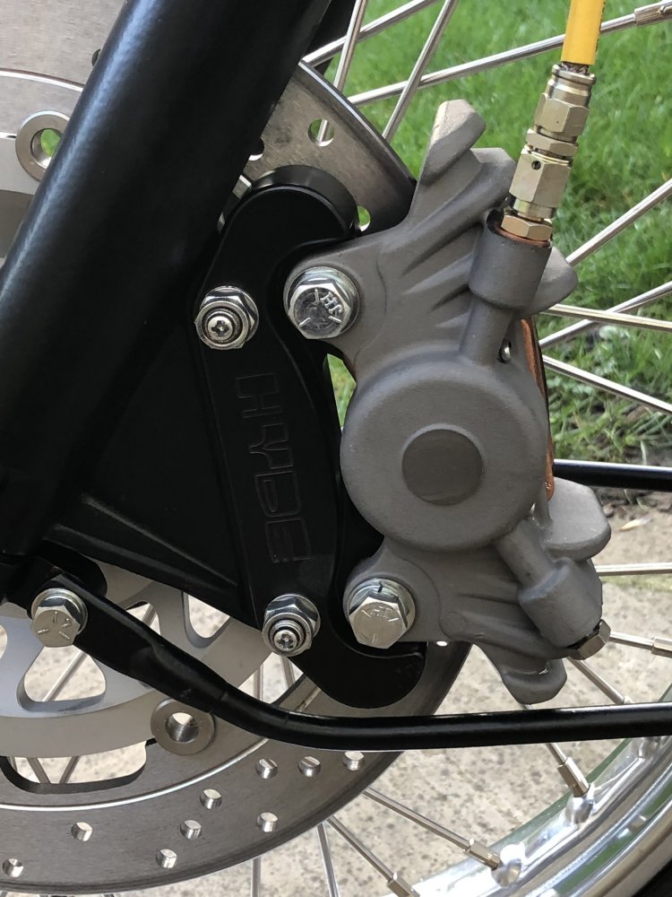 T 140 Front Brake - Simple Mods?