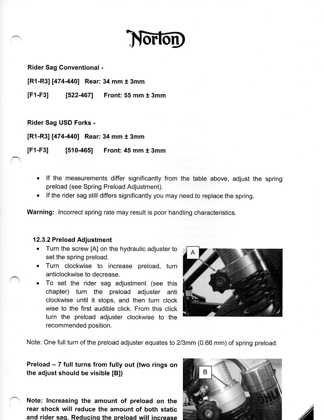 Suspension adjustment