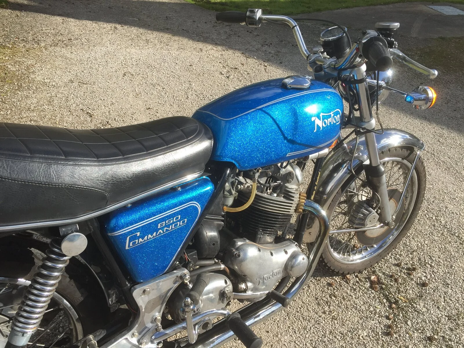 1974 Commando Paint - Blue