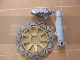 New disc brake slider