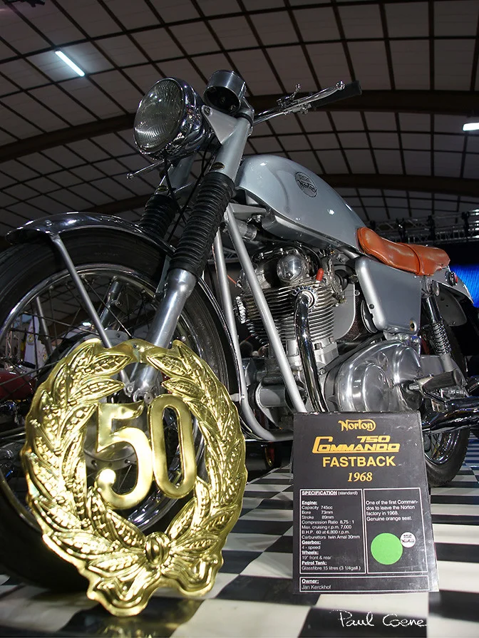 1968 Commando on show