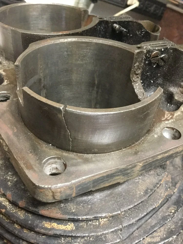 standard bore 750 cylinder in tough shape