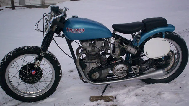TRIUMPH T 100 R / T 100 RR . 1955/57 .