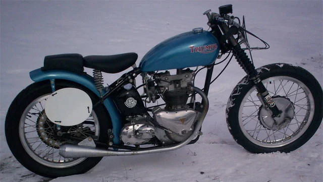 TRIUMPH T 100 R / T 100 RR . 1955/57 .