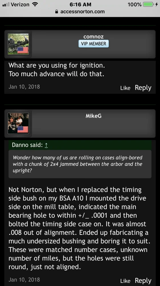 Changing crank main bearings