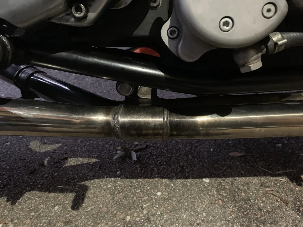 Decat pipe broke today