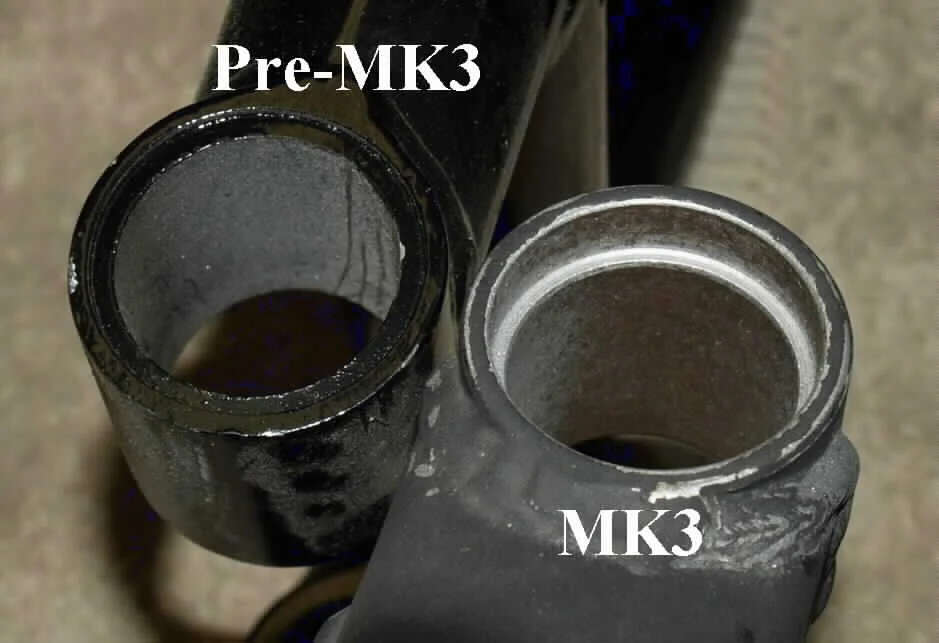 Swing arm spindle quandary (2011)