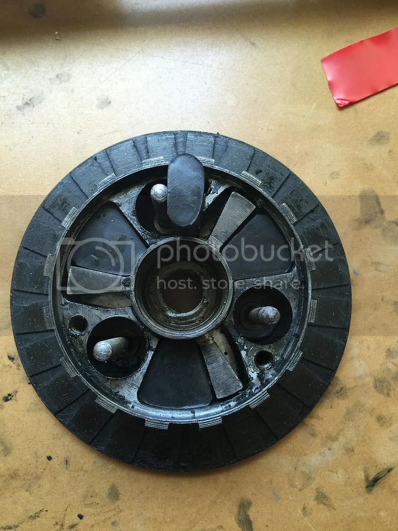 Clutch shock cush rubbers How to? Access Norton