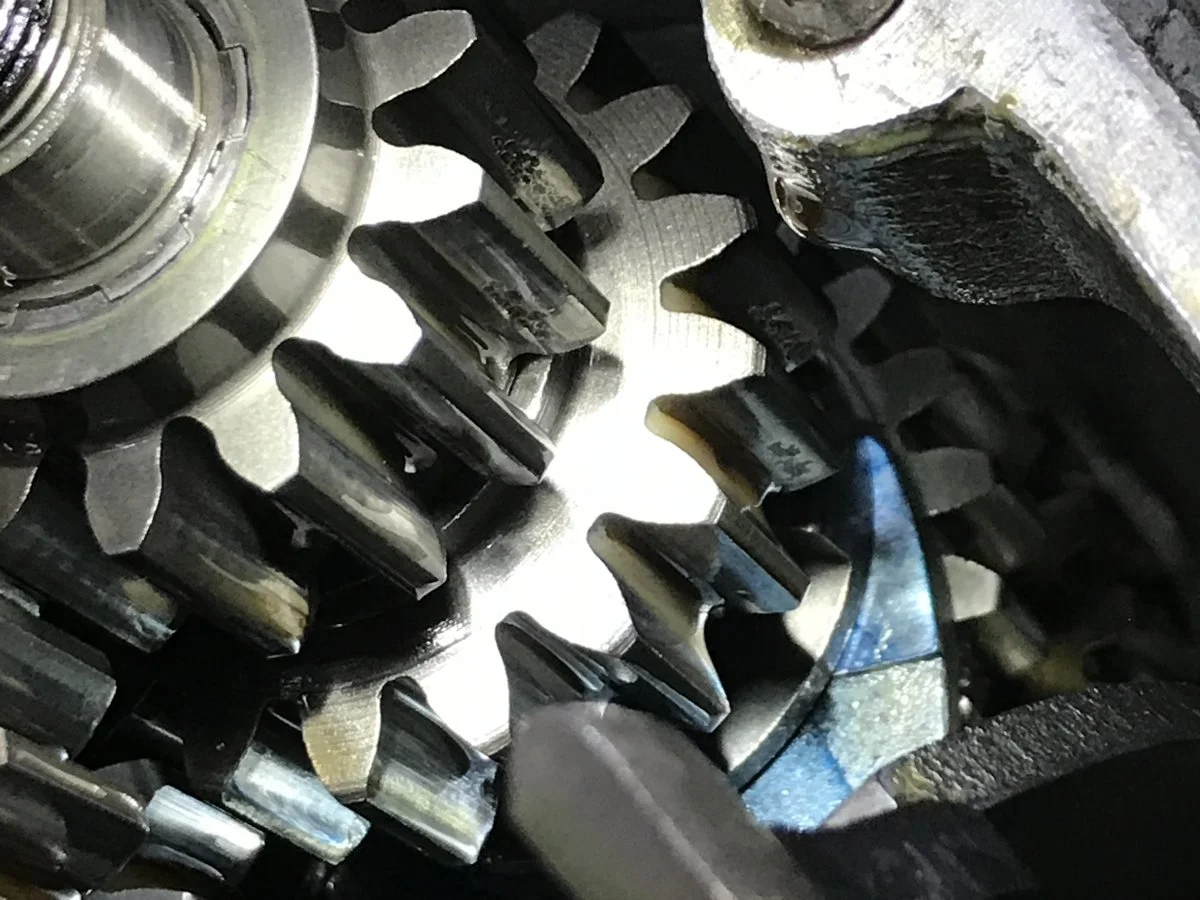Replacing gears