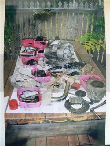 Ducati 450 Desmo rebuild