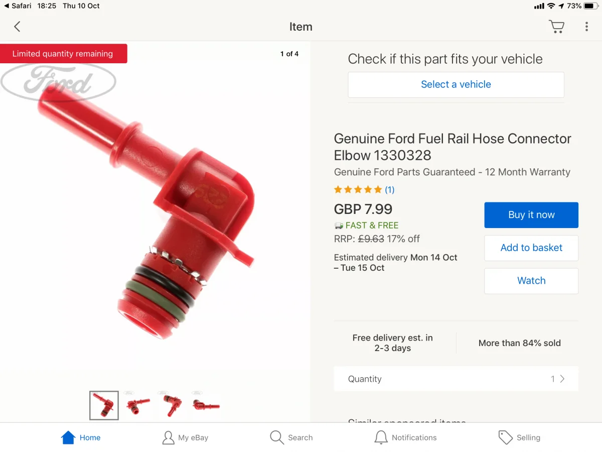 Fuel pump fuel connector