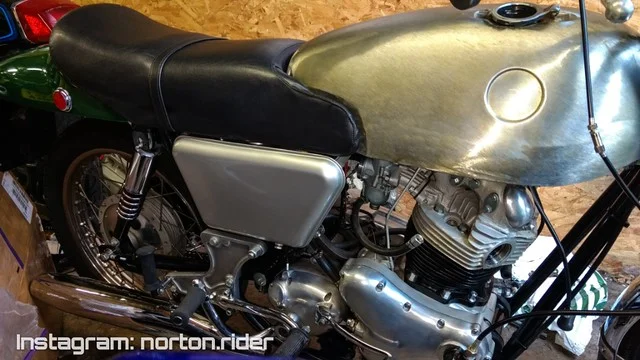 Norton Villiers Commando 1968 Re commissioning an adventures at 30