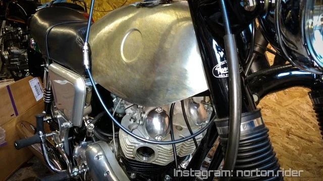 Norton Villiers Commando 1968 Re commissioning an adventures at 30