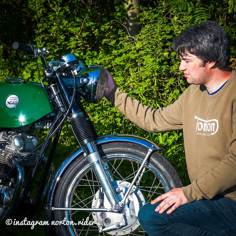 Norton Villiers Commando 1968 Re commissioning an adventures at 30