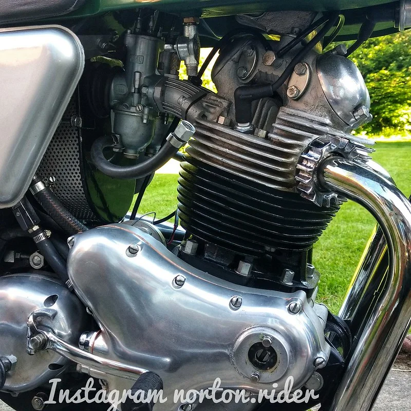 Norton Villiers Commando 1968 Re commissioning an adventures at 30