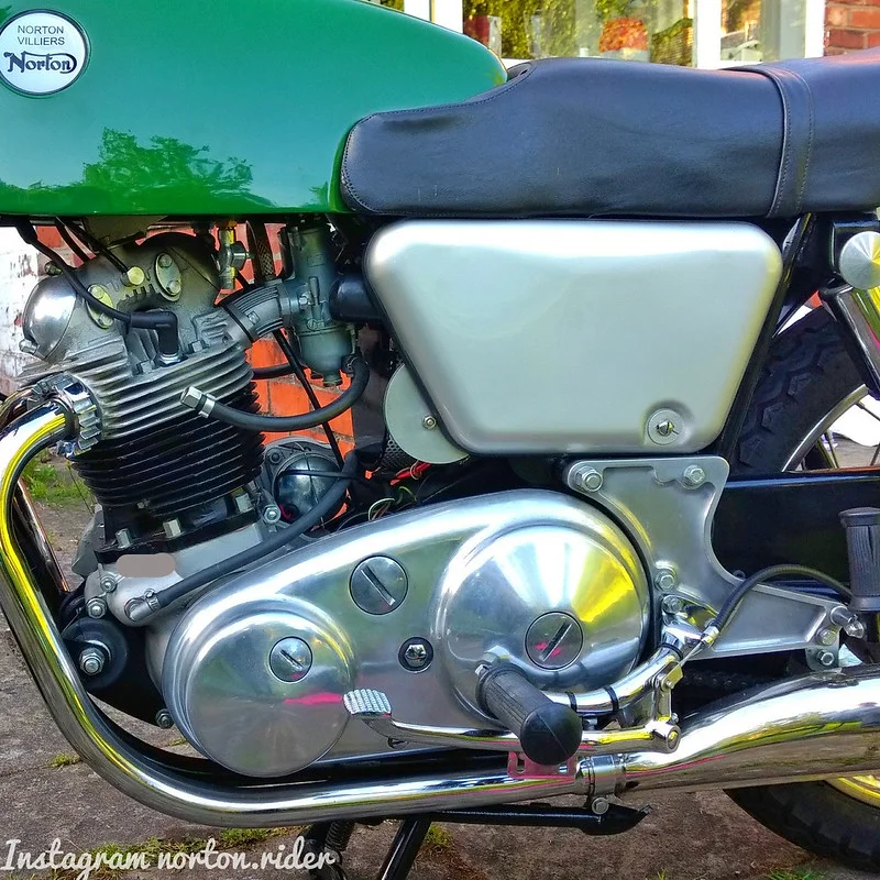 Norton Villiers Commando 1968 Re commissioning an adventures at 30