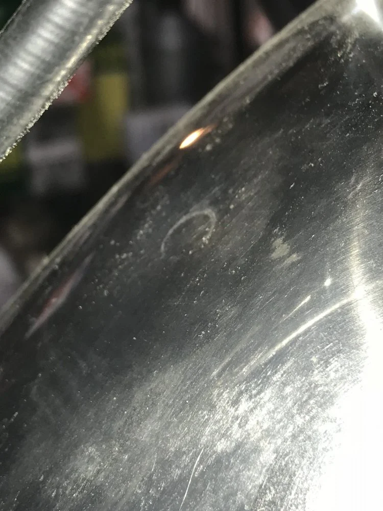 Old Britts oil pressure gage (2019)