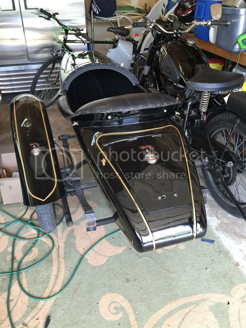 New to me: 1948 M18 and 1949 M18 with Sidecar