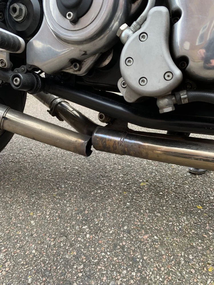 Decat pipe broke today