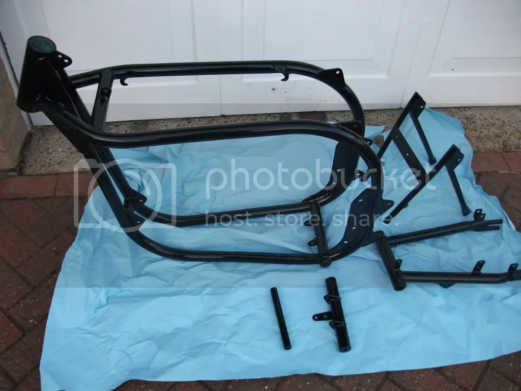 500 Dommie cafe race build